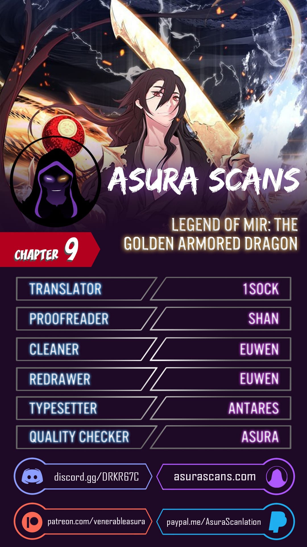 Legend of Mir: Gold Armored Sword Dragon Chapter 9 1